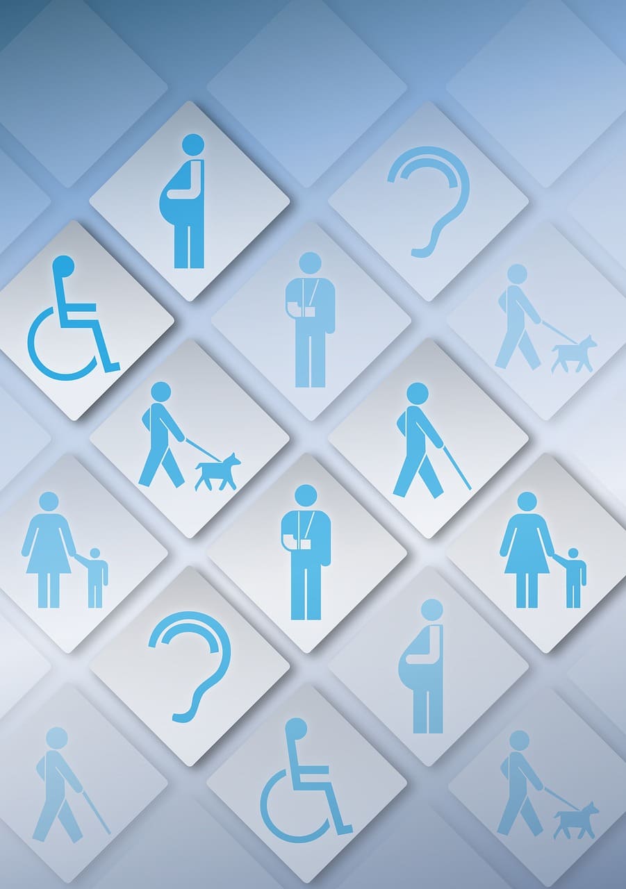 types handicap normes accessibilite ERP
