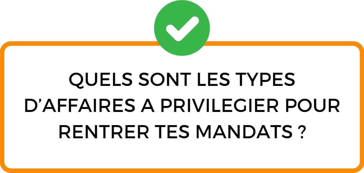 prospection commerces types affaires privilegier