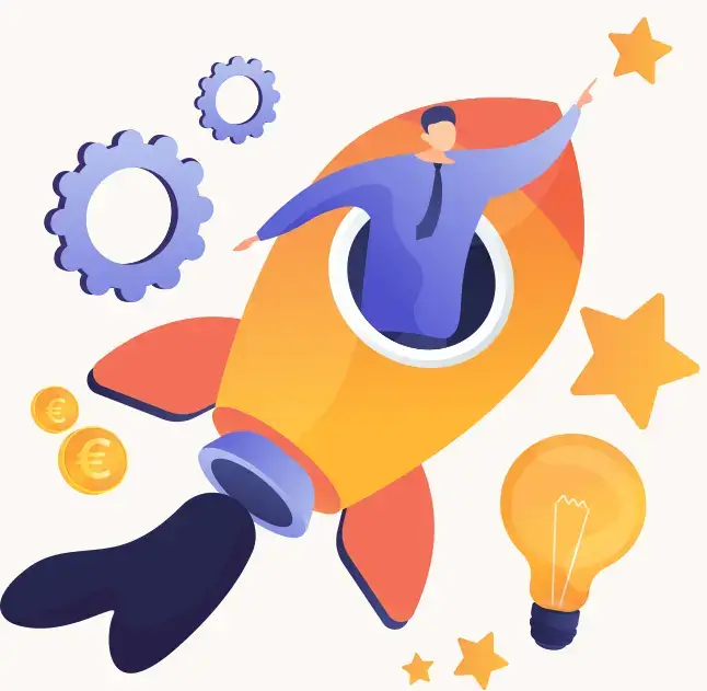 man-rocket-icon